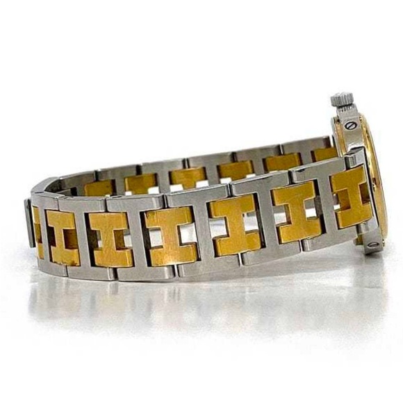 Hermes clipper watch two toned - Picture 4 of 10